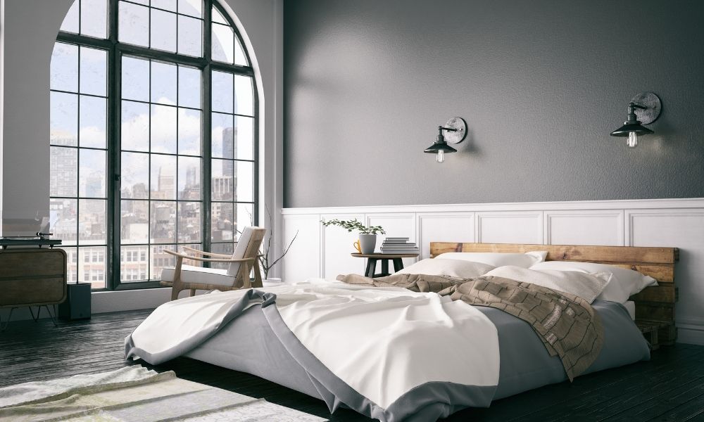 Bedside tables taller than bed styling guide