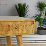 Hand-Made Solid Wood - Console Table - 78cm Height - 2 Drawers | Versatile Design - Petalwood Interiors