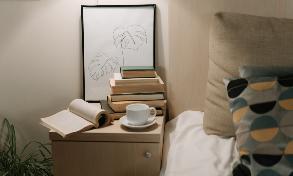 Solid wood Bedside Table