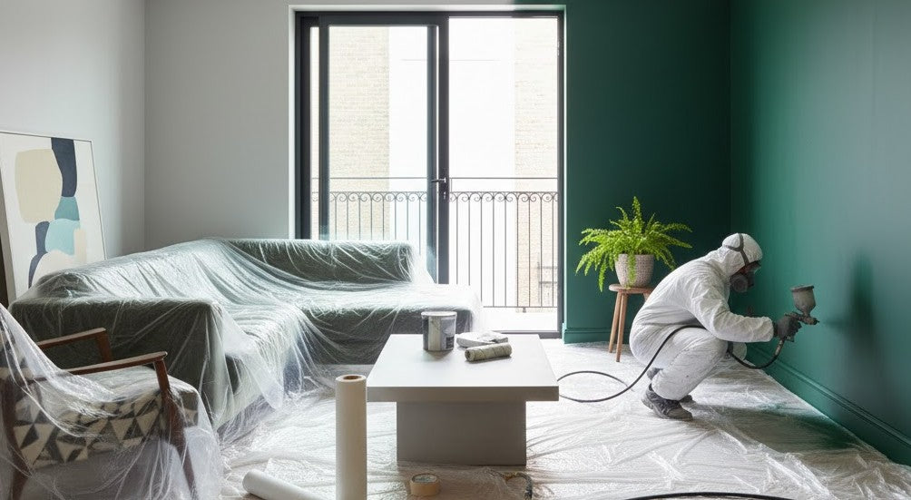A Practical Guide to Painting Interior Walls with a Sprayer