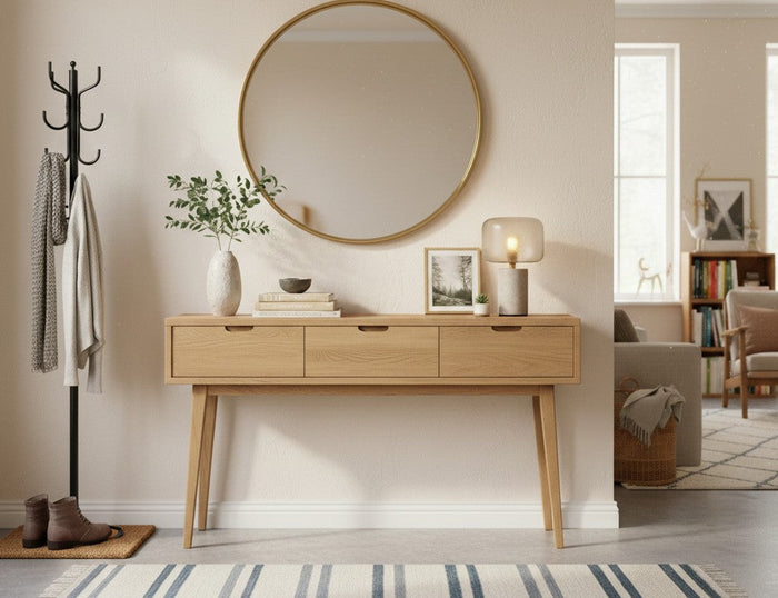 What is the Rule for a Console Table