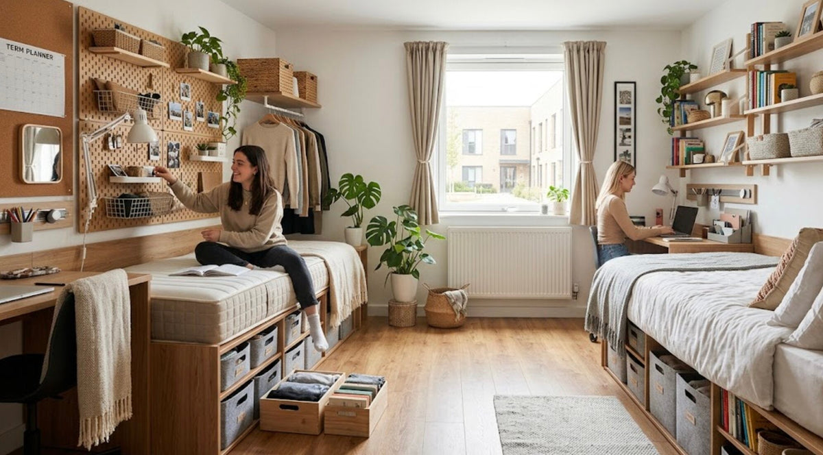 Dorm Interior Design Tricks That Create More Storage Without More Furniture