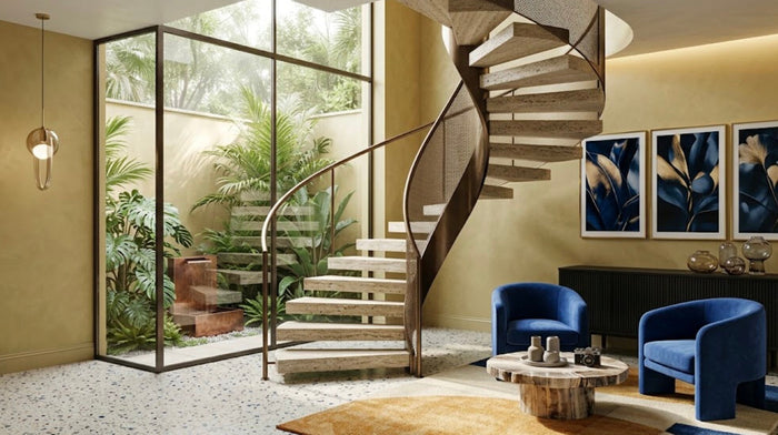 How Key Staircase Components Can Elevate a Home Interior