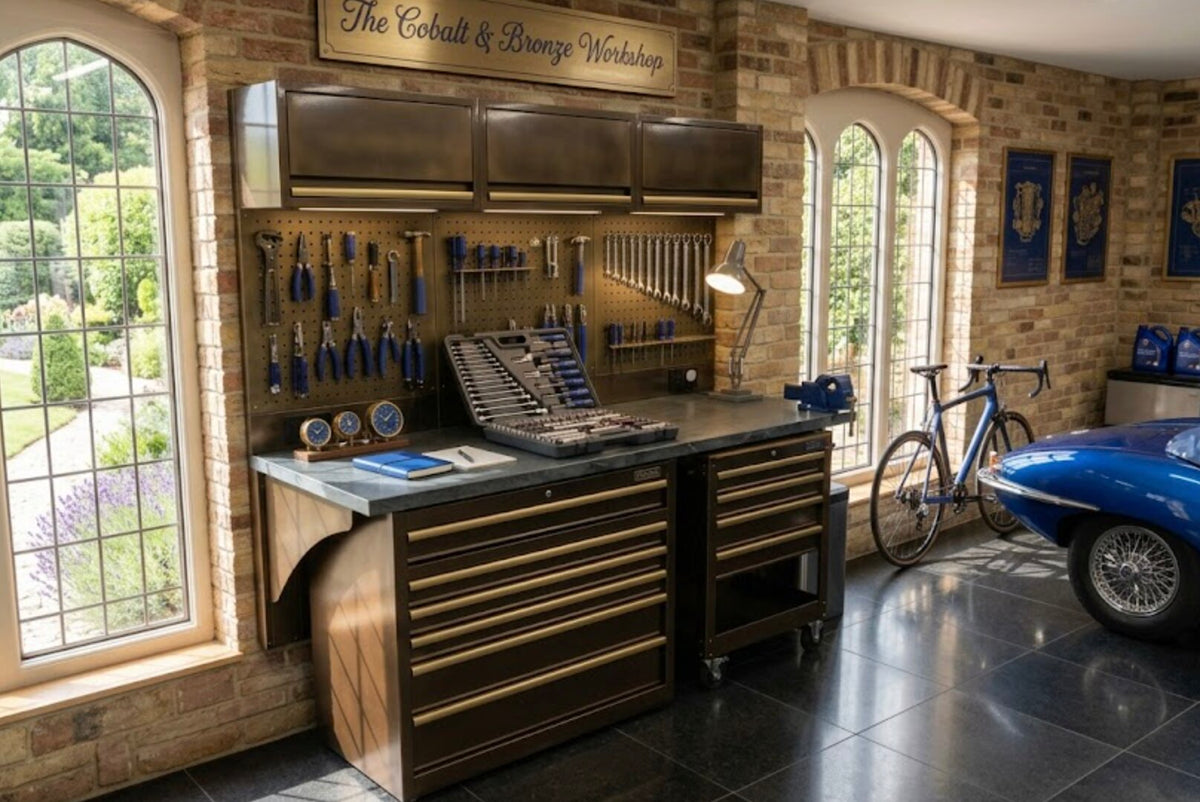 How to Design Your Garage Around a 121 Piece Mechanic Tool Set