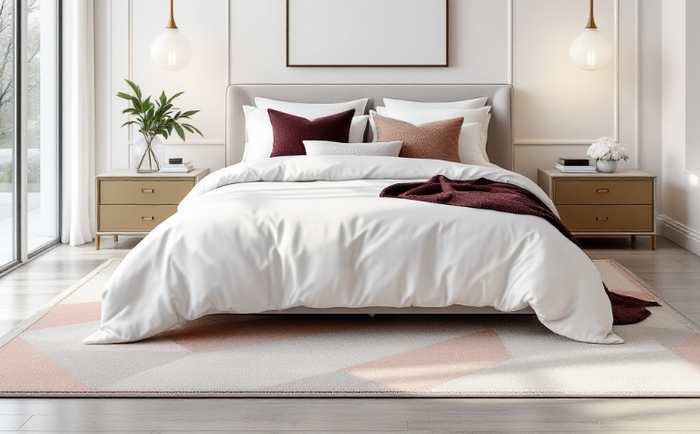 How to Make a White Bedroom Look Cosy