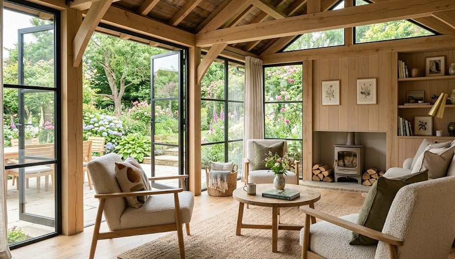 Interior Design Principles into Your Garden Space