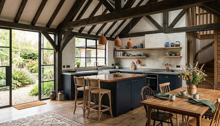 Living in a Timber-Framed House - interior design furniture and insurance advice