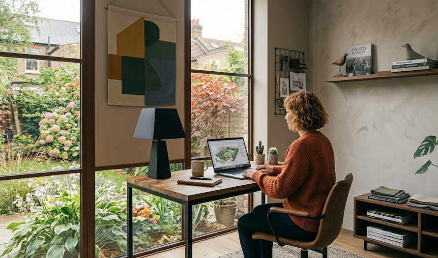 Should Your Desk Face a Wall or Window