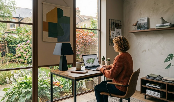 Should Your Desk Face a Wall or Window
