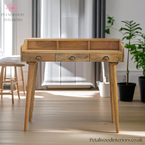 Solid Wood Writing Desk Collection