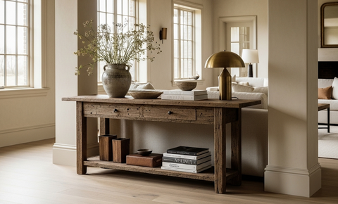 Console Tables With Drawers Collection