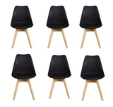 Dining Chair Scandinavian Faux Leather 83cm