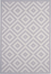 Ecology Outdoor Rug - Grey - Diamond Pattern