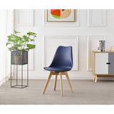 Round Dining Set Grey Fabric 80cm