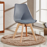 Dining Chair Scandinavian Faux Leather 83cm