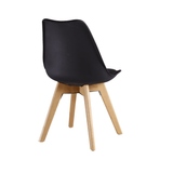 Dining Chair Scandinavian Faux Leather 83cm
