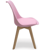 Dining Chair Scandinavian Faux Leather 83cm