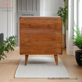 Solid Wood - Chest of Drawers - 3 Drawers | Timeless Design - Petalwood Interiors