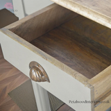 Solid Wood - Writing Desk - French Style - Hand-Made Legs - 79cm Height | Vintage Style - Petalwood Interiors