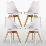 Dining Chair Scandinavian Faux Leather 83cm