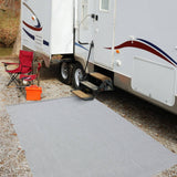 Ecology Grey Outdoor Rug - Flat Pile, Weather-Resistant