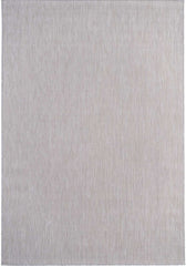Ecology Grey Outdoor Rug - Flat Pile, Weather-Resistant