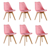 Dining Chair Scandinavian Faux Leather 83cm