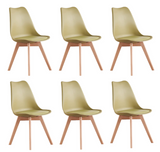 Dining Chair Scandinavian Faux Leather 83cm