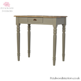 Solid Wood - Writing Desk - French Style - Hand-Made Legs - 79cm Height | Vintage Style - Petalwood Interiors