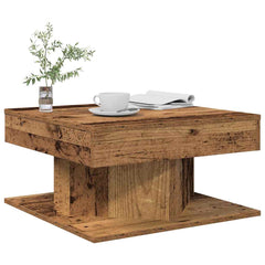 Old Wood Coffee Table - 55 x 55 x 30 cm