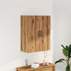 Artisan Oak Wall Mounted Cabinet | Floating Storage Unit | 90cm