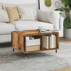 Old Wood Coffee Table - 60 x 50 x 36.5 cm