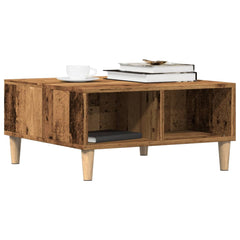 Old Wood Coffee Table - 60 x 60 x 30 cm