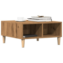 Artisan Oak Coffee Table - 60 x 60 x 30 cm - Wood