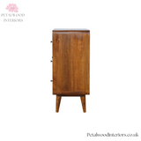 Solid Wood - Chest of Drawers - 3 Drawers | Timeless Design - Petalwood Interiors