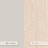 Engineered Wood TV Unit - Victor Modern 150cm, Closed Storage & Oak-Effect Panel