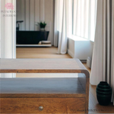 Dark Solid Wood - Console Table - Hallway & Entrance Table - Petalwood Interiors