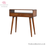 Dark Solid Wood - Console Table | Hallway & Entrance Table - Petalwood Interiors