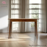 Dark Solid Wood -  Desk - 2 Drawers - Classic Design- Timesless Desingn - Petalwood Interiors - Back