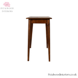 Dark Solid Wood -  Desk - 2 Drawers - Classic Design- Timesless Desingn - Petalwood Interiors - Side