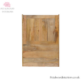 Hallway Storage Bench with Seating - Solid Wood - No Assembly Required - Timeless Design - Petalwood Interiors- Back