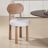 Dining Chair Set 2-Piece Mango Wood 80cm - Round Back - Jodhpur