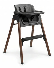 Neyo 2-in-1 High Chair - Black, Converts to Toddler Chair