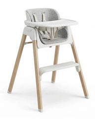 Neyo 2-in-1 High Chair - White, Converts to Toddler Chair