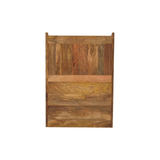 Petite Monks Bench- Handmade Solid Wood -  Contry Style - Storage Seat | Timeless Design - Petalwood Interiors- Back 1
