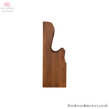 Small Storage Bench - Handmade Solid Wood - Ecclesiastical Style - Carved Details | Timesless Desingn - Petalwood Interiors - Side 3