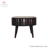 Solid Wood Coffee Table - Japanese Style - 80cm W-9