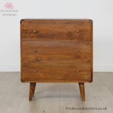 Solid Wood - Chest of Drawers - 3 Drawers - Timesless Desingn - Petalwood Interiors - Front