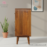 Solid Wood - Chest of Drawers - 3 Drawers - Timesless Desingn - Petalwood Interiors - Side