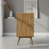 Solid Wood - Chest of Drawers - 3 Spacious Drawers - Classic Design - Timeless Design - Petalwood Interiors- Side